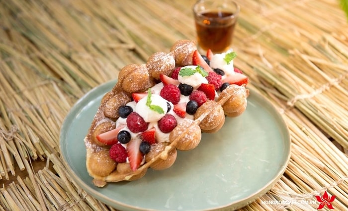 Waffle trứng