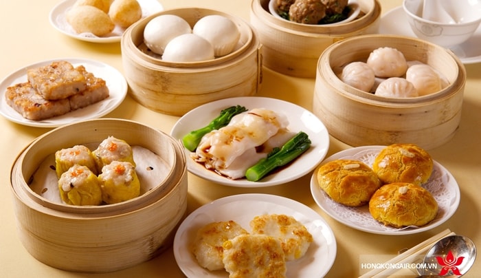 Dim Sum- món ăn nỏi tiếng ở Hong Kong