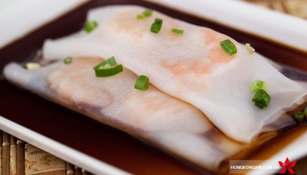 Bánh cuốn tôm- Món ăn phổ biến tại Hong Kong