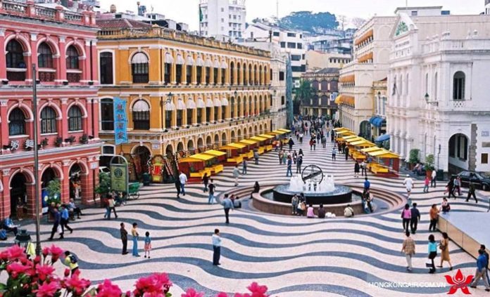 Senado Square in Macau