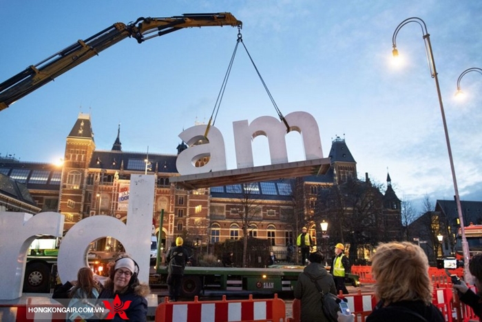 Hà Lan gỡ bỏ biểu tượng "I amsterdam"
