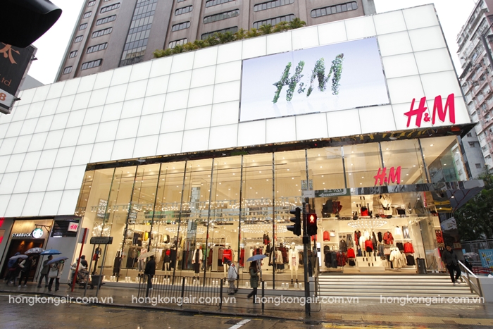 Hãng thời trang H&M ở Causeway Bay 
